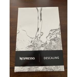 NIB Nespresso Descaling Kit 3035 / CBU-2 Sealed